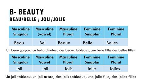 jolie translation|is joli masculine or feminine.